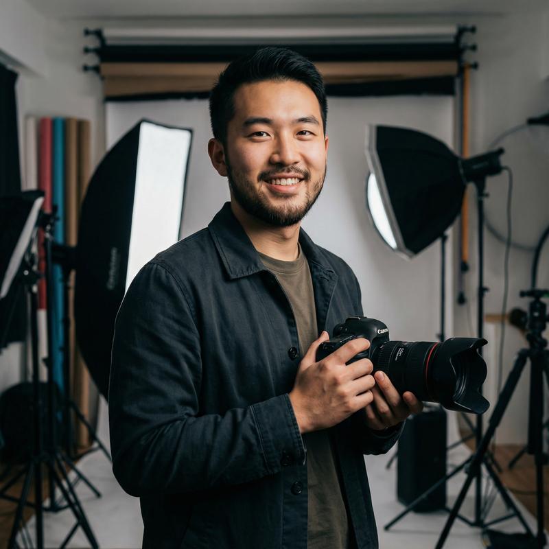 黄色仓库摄影师